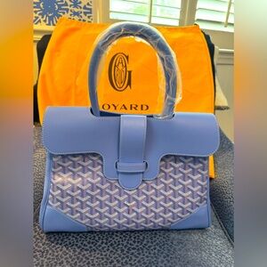 New in bag Goyard sac Cabas Saigon MM in Iris - very rare !